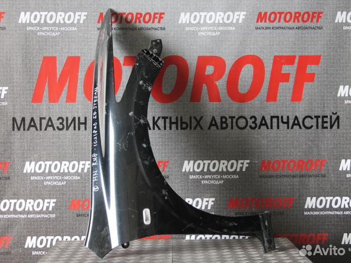 Крыло правое Хонда Стрим RN6 темное 06-09гг А57