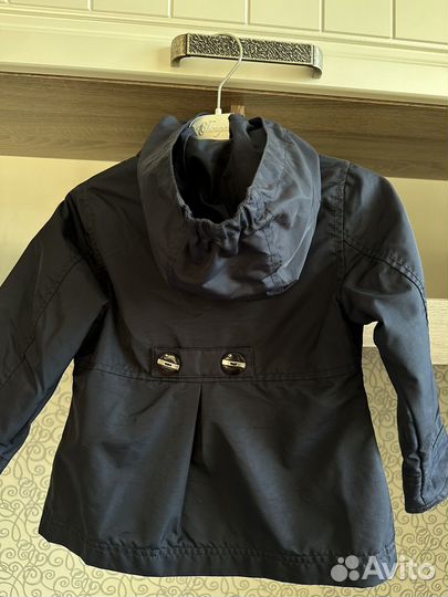 Синий плащ детский