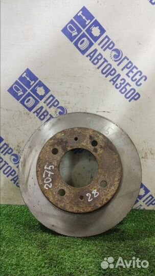 Тормозной диск задний Hyundai Elantra Iii (Xd2)