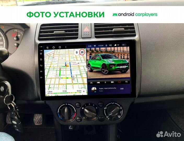 Магнитола android 2.32 Suzuki Swift 1 2004-2010