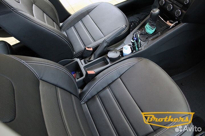 Чехлы Премиум Класса Skoda Octavia A7 (Ambition)