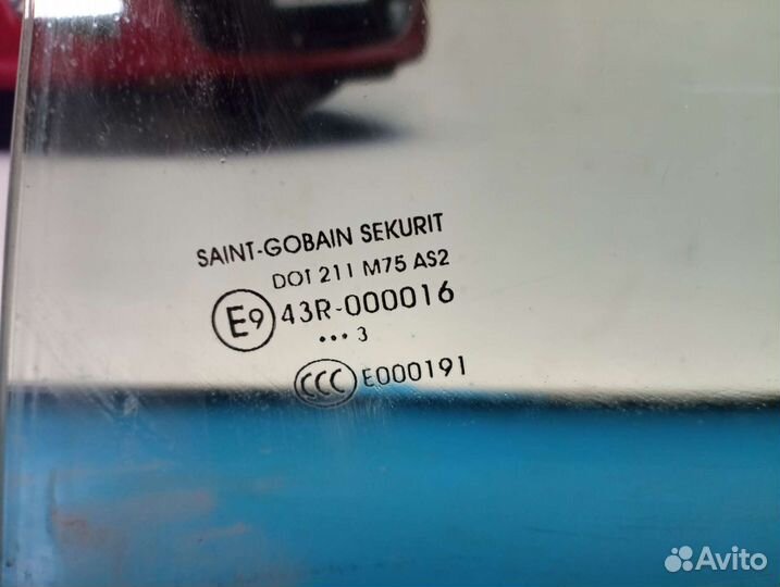 Стекло переднее левое Peugeot partner B9