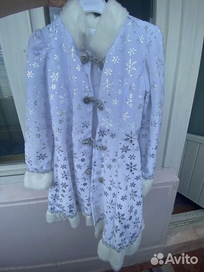 Костюм снегурочки детский