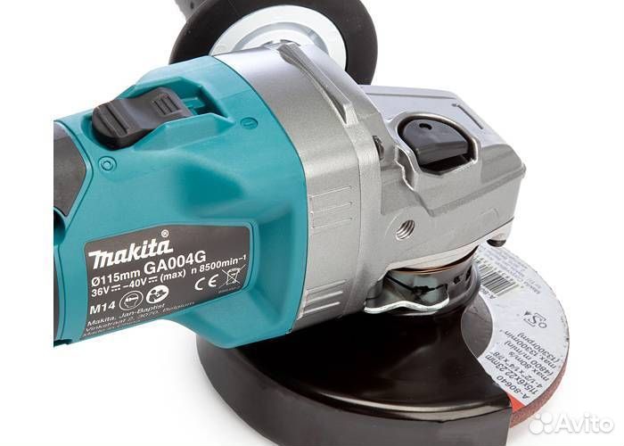 Акк.Угл.Шлиф.Машина 40V XGT Makita GA004GM201