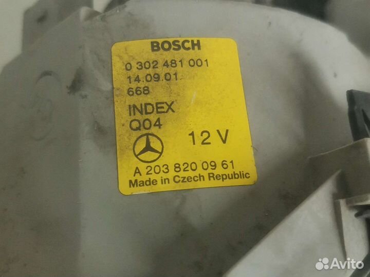 Фара левая правая Mercedes-Benz C 203