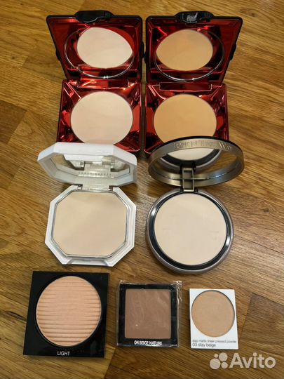 Пудры бронзеры б/у