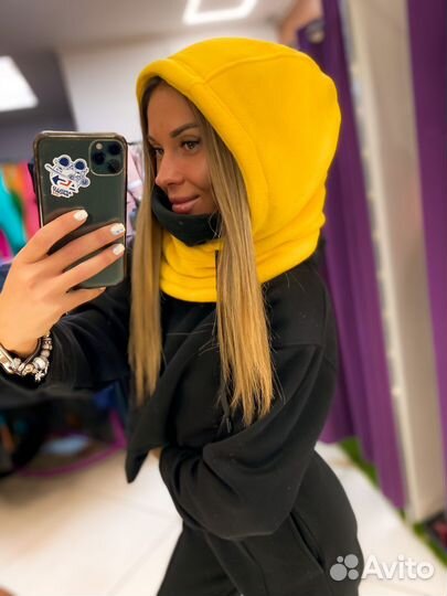 Балаклава утепленная флисовая