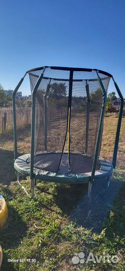 Батут с сеткой бу