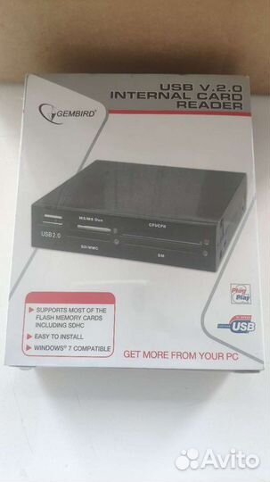 Картридер внутренний USB2.0 новый