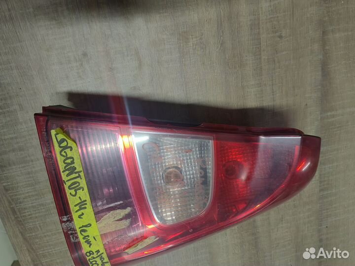 Фонарь задний правый Renault Logan седан