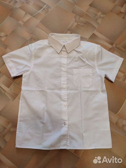 Школьные рубашки для мальчиков на 7-9 лет