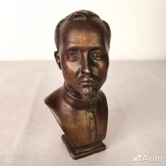 Бронзовый бюст Дзержинский Ф.Э. малый
