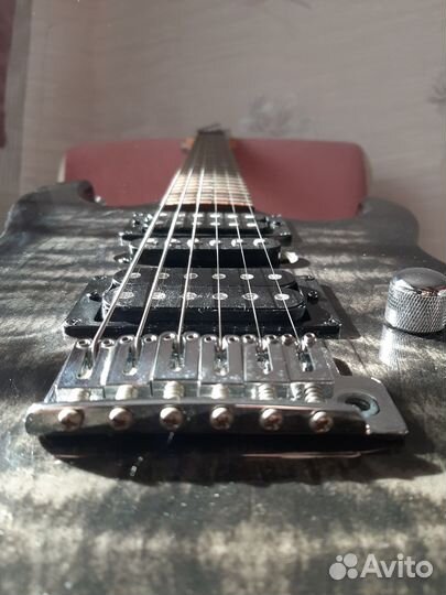 Электрогитара Ibanez grx70qa, Fender Mustang LT25