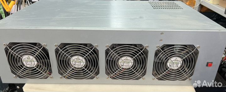 Корпус продувной для майнинга на 8карт