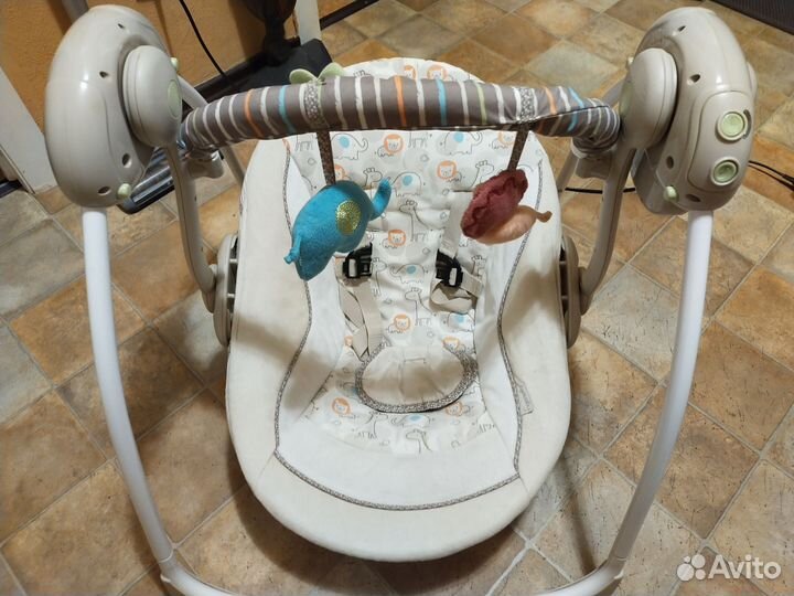 Детские электронные качели