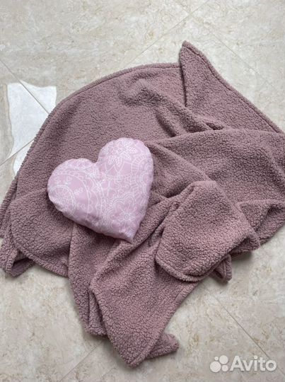 Плед next и подушка икея