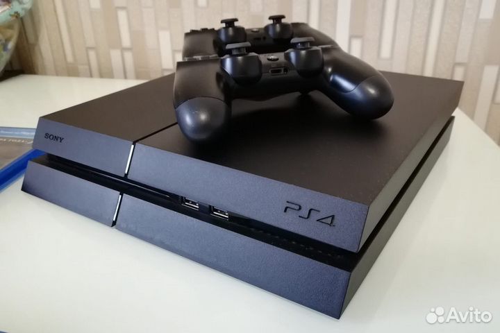 Игровая приставка sony ps4