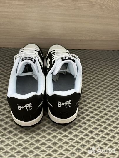 Кроссовки Bape sta Black/White