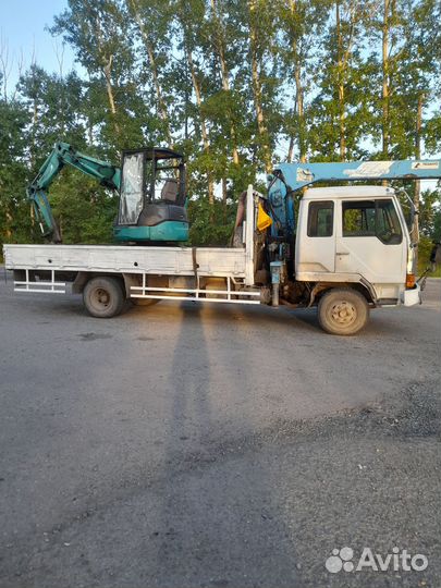 Аренда и услуги манипулятора, стрела 3 т, 11 м, борт 5 т, 5 м