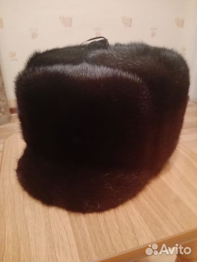Норковая шапка формовка мужская