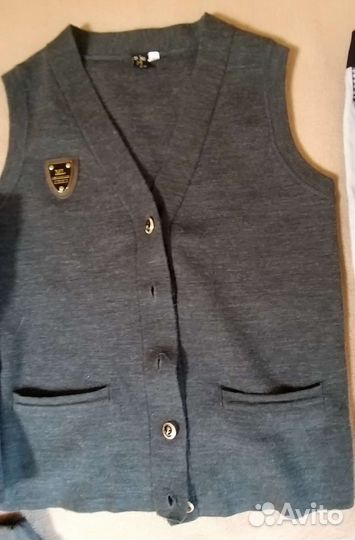 Школьная форма серая пакетом для девочки 140-146