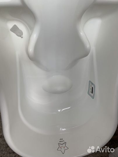 Ванночка для купания с горкой