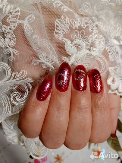 Цена за всё Маникюр, наращивание