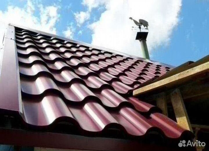 Кровля из металлочерепицы