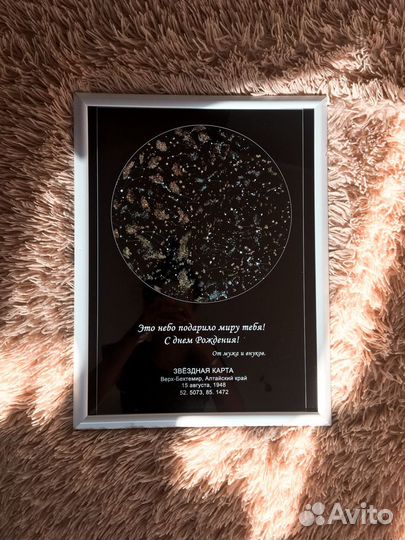 Картина Звездная карта