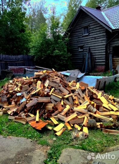 Дрова колотые Осина