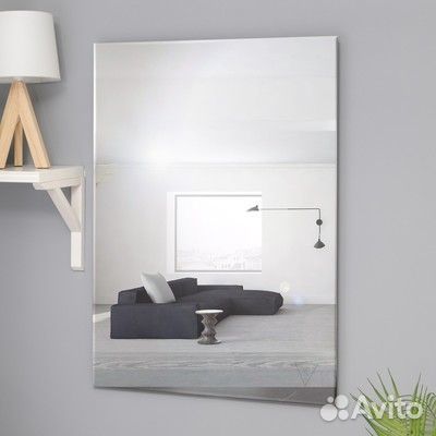 Зеркало настенное без рамы и крепежа