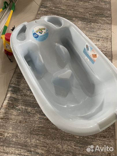 Ванночка для купания с горкой