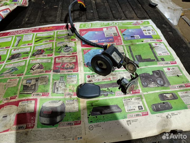 Renault logan замок зажигания