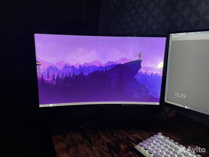 Монитор samsung 27 изогнутый