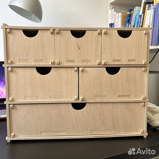 Комод для хранения/ Стеллаж настольный
