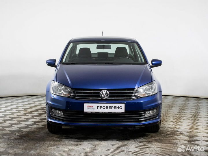Volkswagen Polo 1.6 AT, 2019, 80 853 км