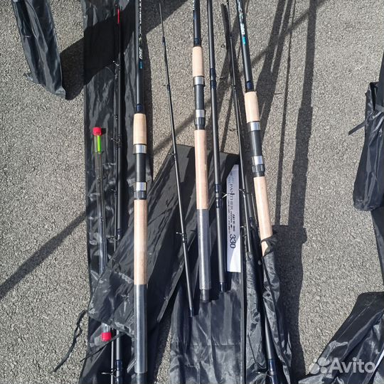 Силовые фидерные удилище 330-390 см