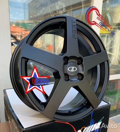 Диски LADA R16 4x100 Largus Vesta Black Matt