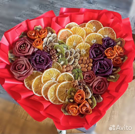 Вкусные букеты из пастилы