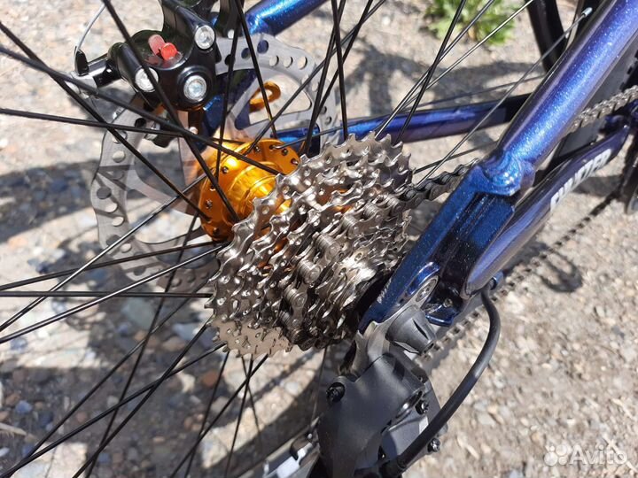 Новый алюминиевый велосипед на 145-170 см