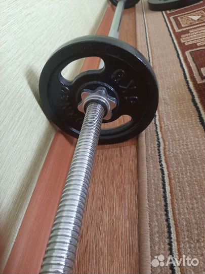 Штанга гриф блины