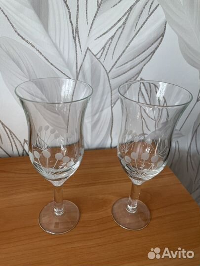 Хрустальные фужеры СССР