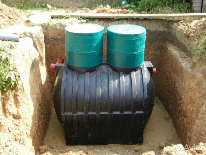 Септик без откачки для частного дома