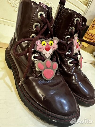Ботинки демисезонные для девочки 30