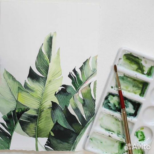 Мастер-класс Живопись в оранжерее, уроки рисования