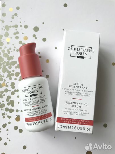 Сыворотка для волос Christophe Robin Regenerating