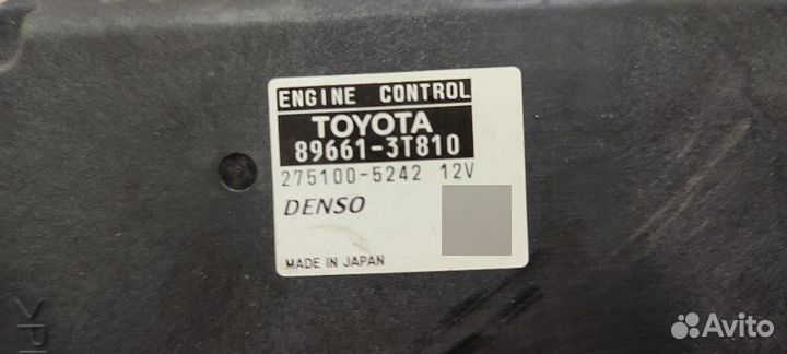 Блок управления двс Toyota Camry ACV40 2AZ-FE