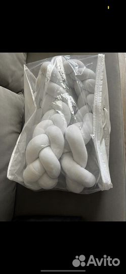 Бортик коса в кроватку 240 см