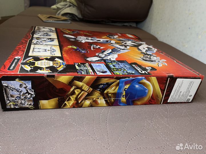 Конструктор lego ninjago Битва с роботом Зейна