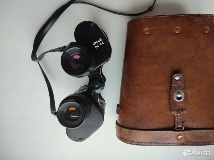 Военный бинокль Б7х50 Зомз СССР